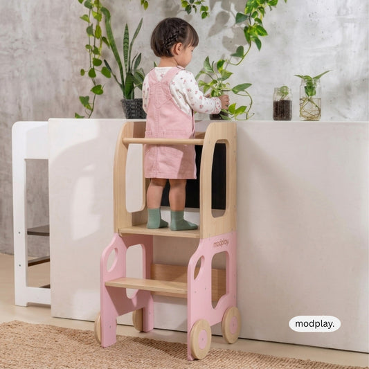 Montessori Суралцах Шат 3-in-1 (Шат + Ширээ + Самбар)